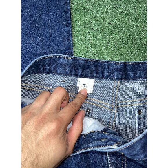 Vintage Calvin Klein Straight Jeans Mens Size 36x31 - Picture 4 of 8